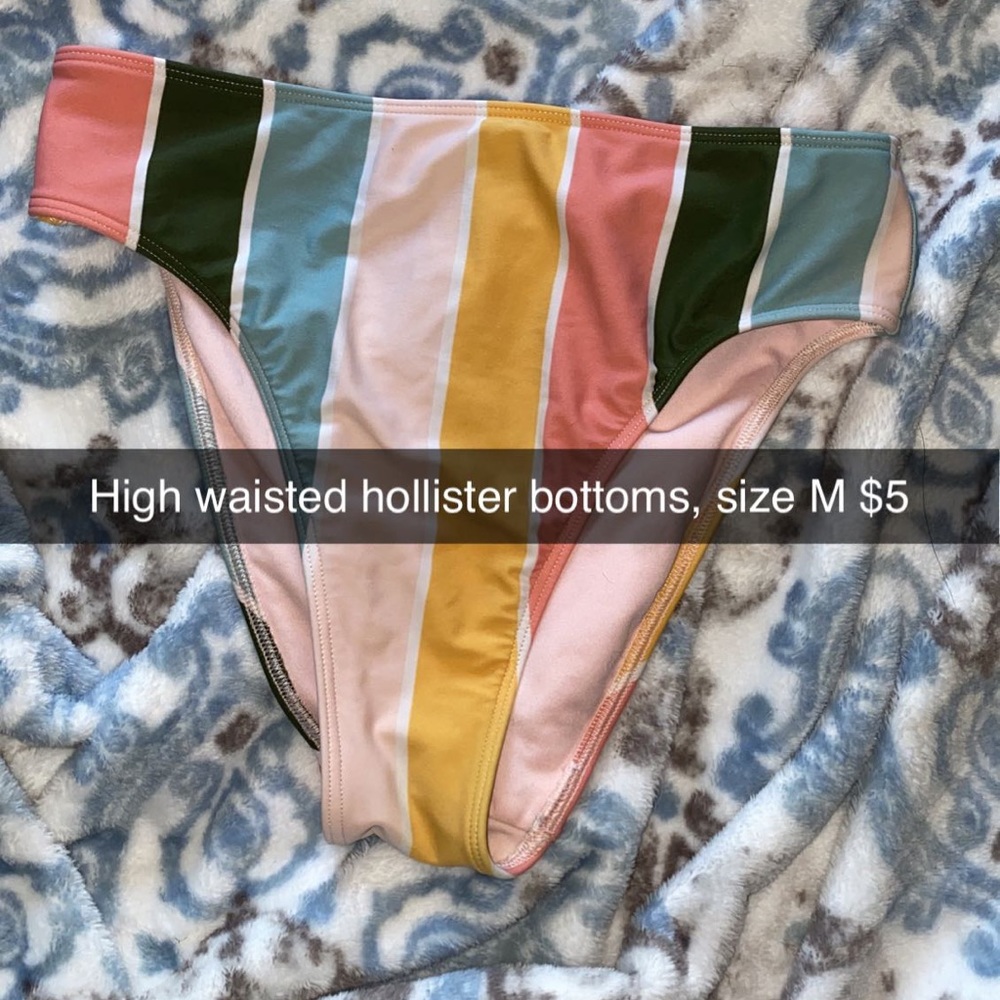 High waisted bottoms from hollister
